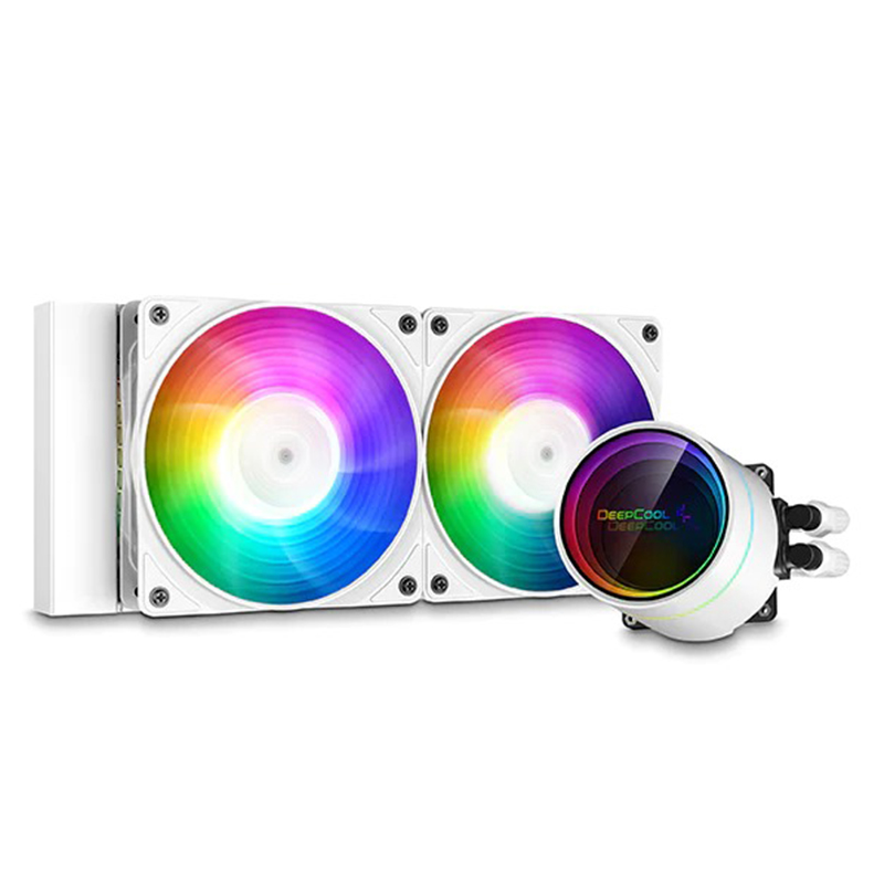 Tản Nhiệt Nước Deepcool Castle 240EX A-RGB WH - Hàng chính hãng