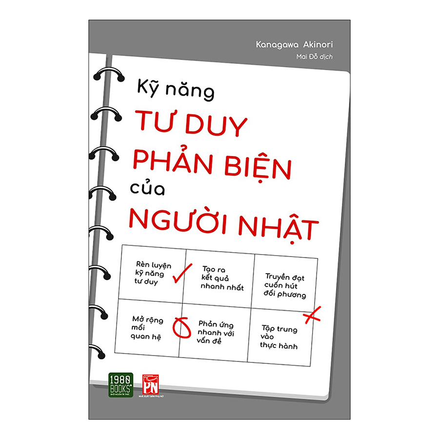 Combo Kỹ Năng Tư Duy Phản Biện Của Người Nhật + Kỹ Năng Tư Duy Logic (2 Cuốn)