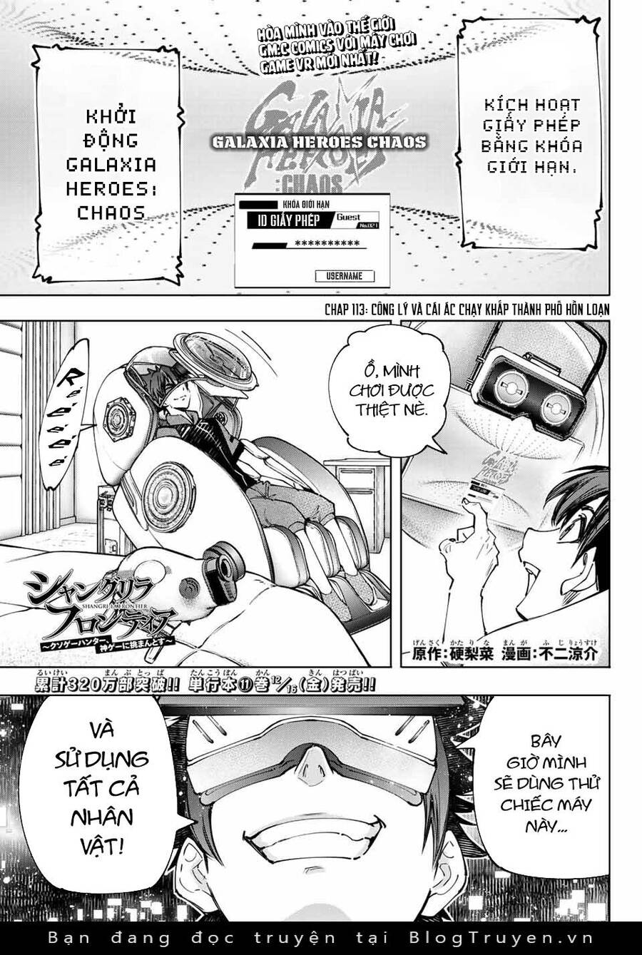 shangri-la frontier ~kusoge hunter, kamige ni idoman to su~ chapter 113 3