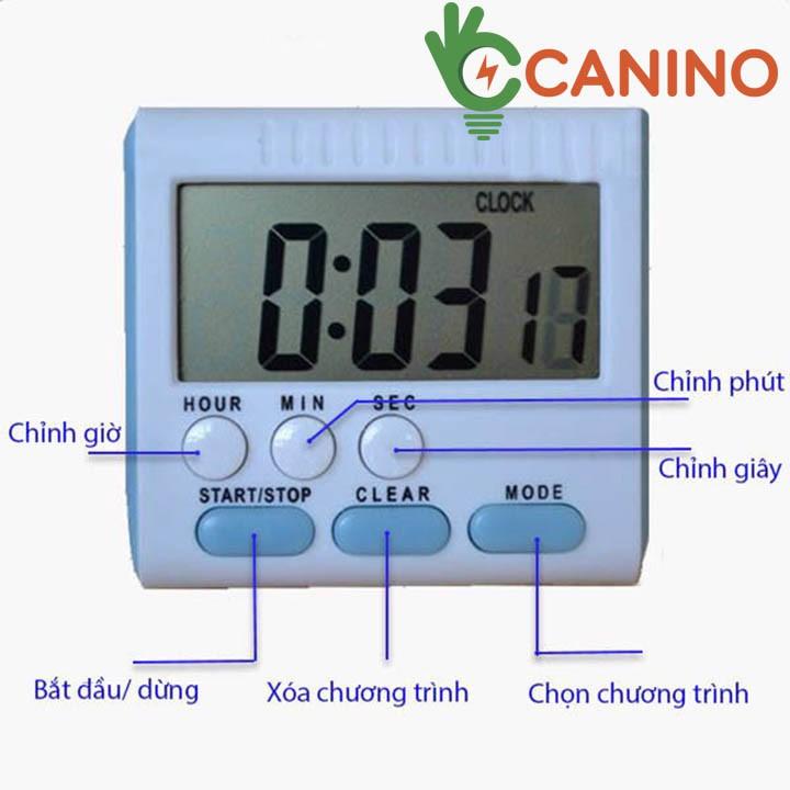 Đồng hồ đếm ngược bấm giờ mini v3