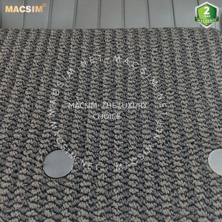 Thảm lót sàn 2 lớp xe ô tô LANDROVER RANGE ROVER 2018+ nhãn hiệu Macsim 3W - chất liệu nhựa TPE đúc khuôn cao cấp