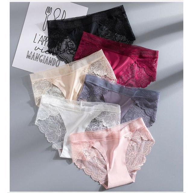 Combo 10 Quần Lót Su Phối Ren Đẹp Sexy