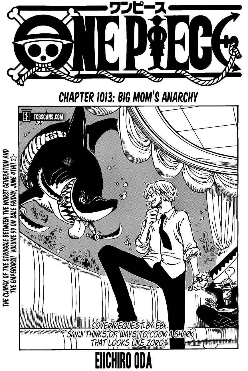 One Piece Chapter 1013 - Trang 1