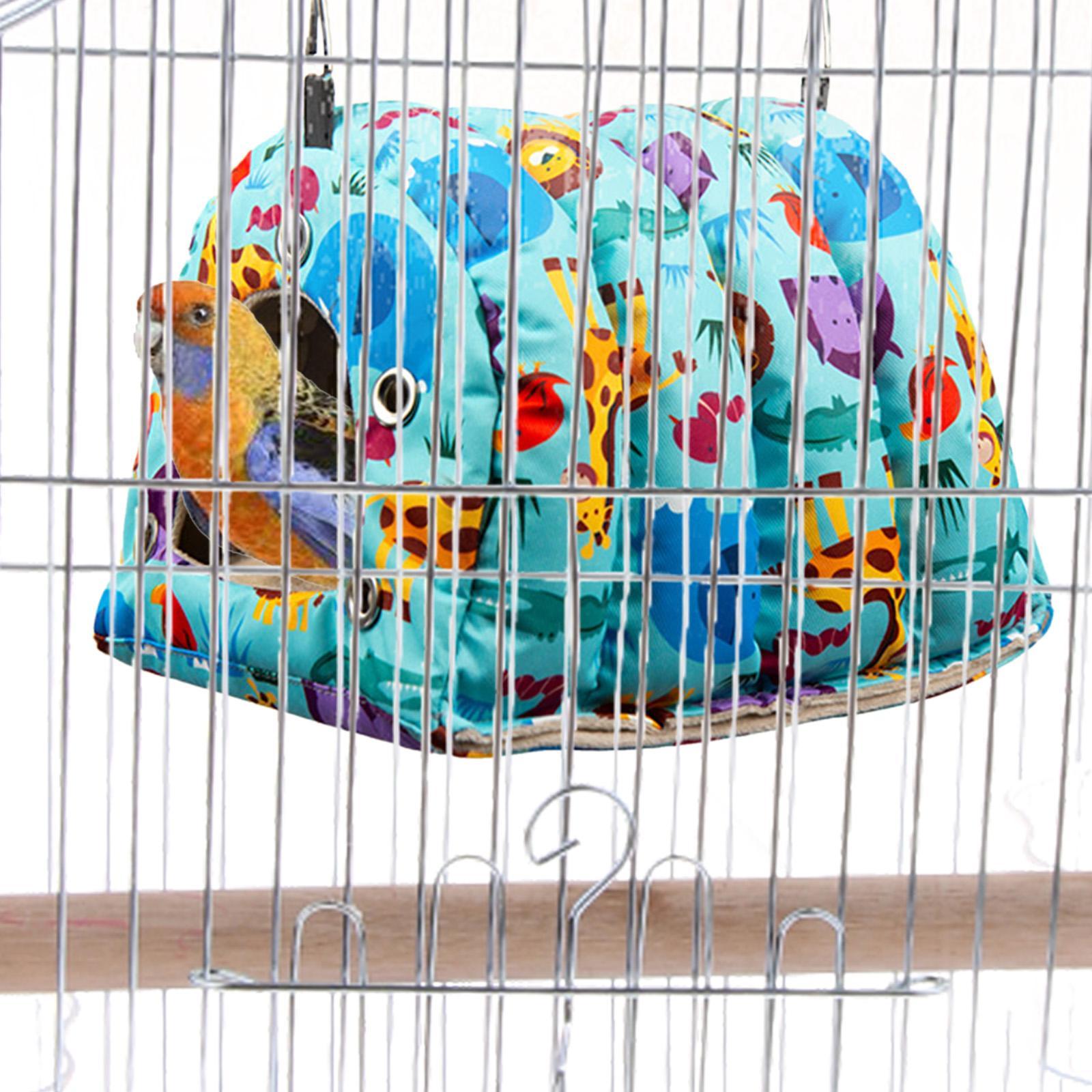 Parrot Cage Tent Hammock Parrot Shed Bird Hanging Nest for Parakeet Budgies