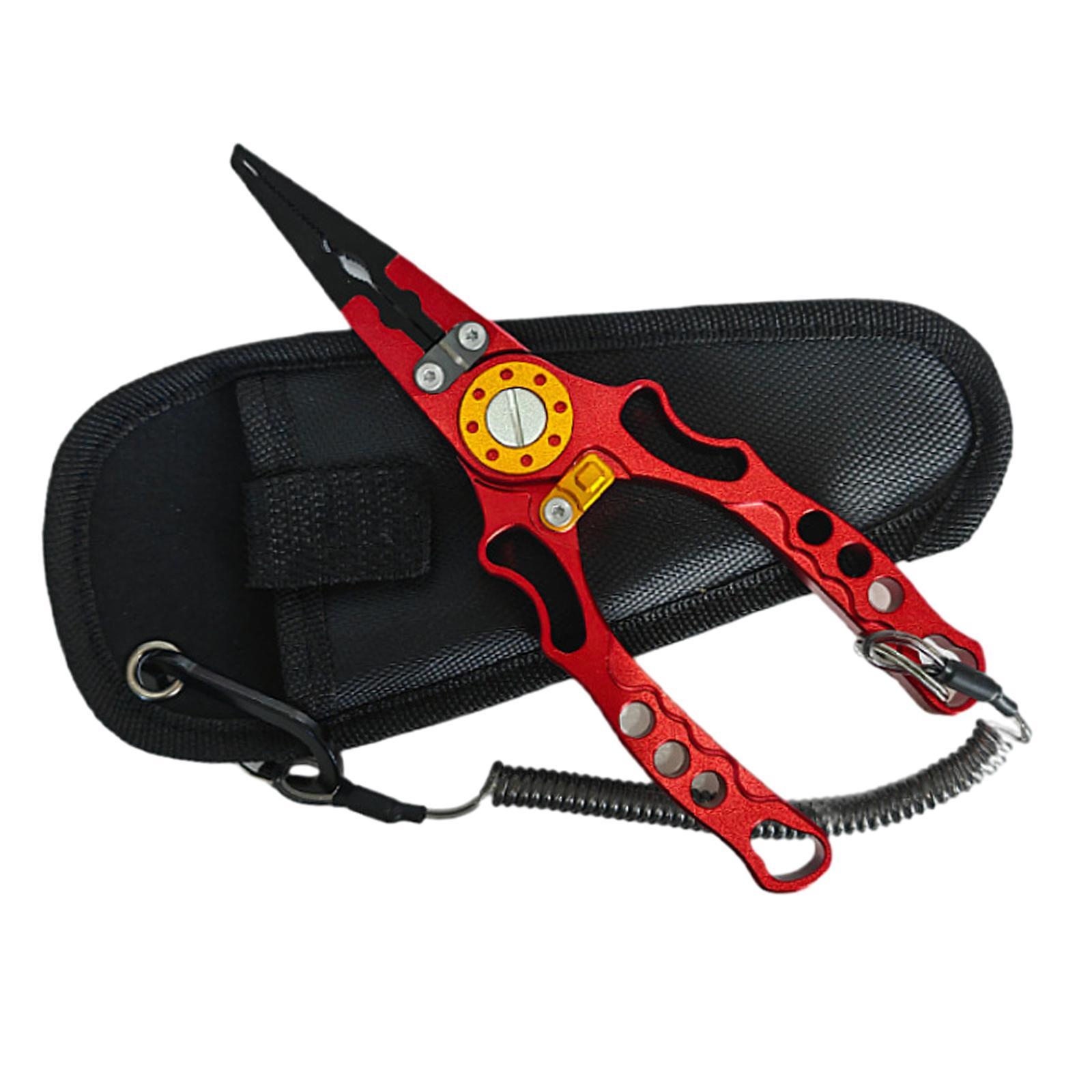 Fishing Pliers Gift Aluminum Alloy Hook Grabber for Freshwater Men Saltwater