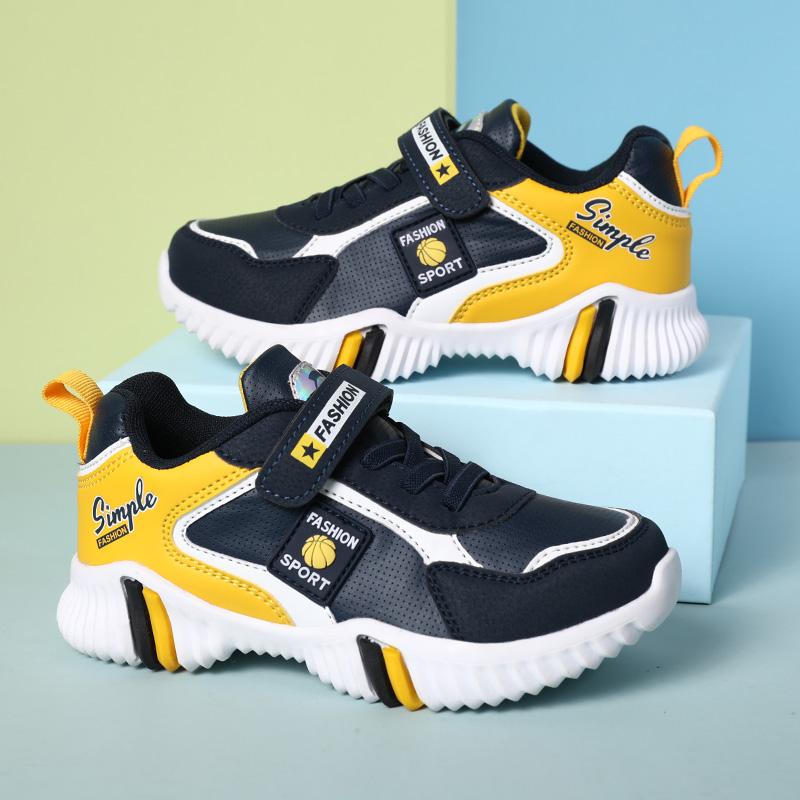 Giày chạy bộ của các chàng trai 2022 Thời trang mùa thu Giày thể thao đi bộ bình thường Color: green-585-Mesh Shoe Size: 30