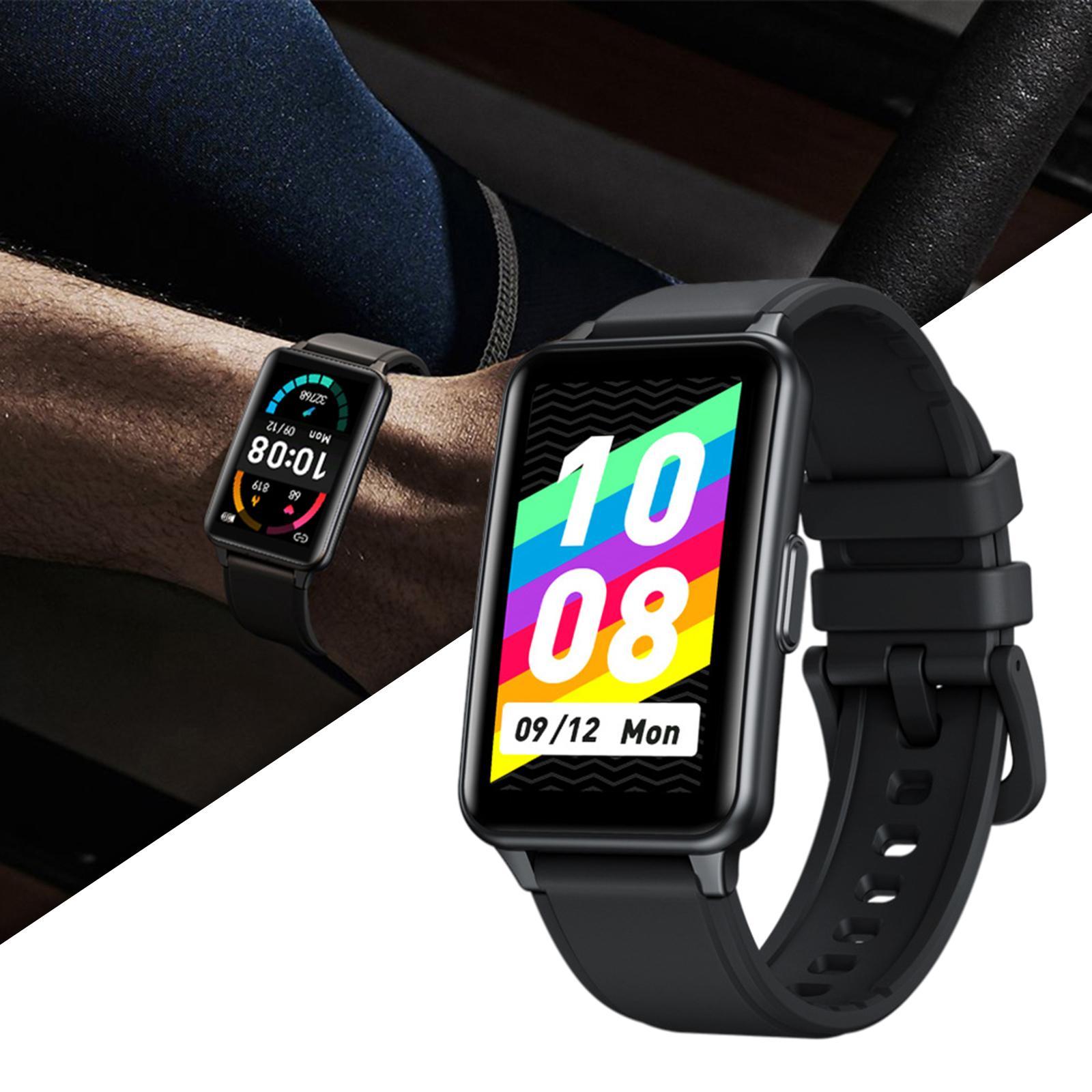 Bluetooth 5.0 Smart Watch Step Counter Wristband Sports Bracelet Blue