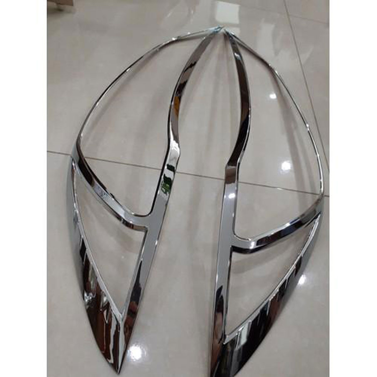 Ốp Viền Đèn Pha, Hậu Mạ Crom Dành Cho Xe Ô Tô Elantra 2015-2018