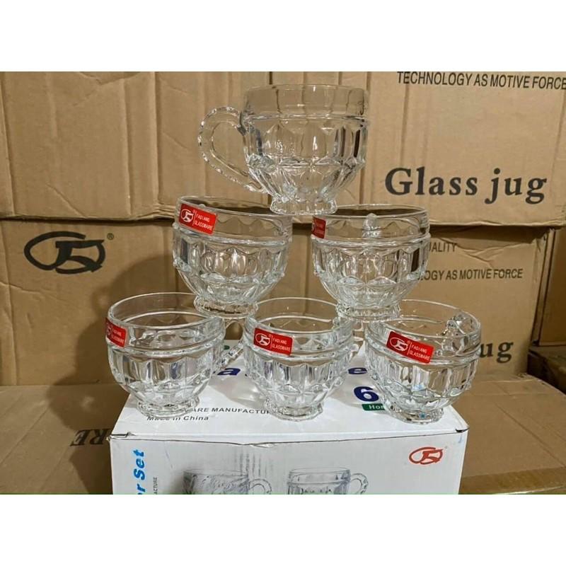 Bộ cốc thủy tinh 6 chiếc