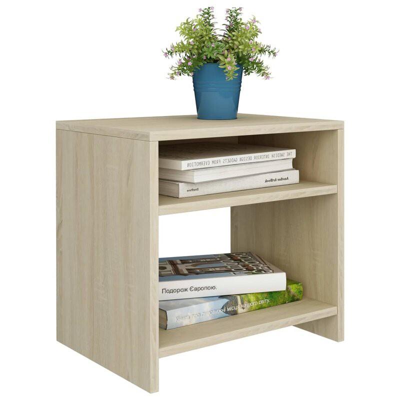 Tủ Đầu Giường SOVACO- ALB / R40 x D30 x C40cm / Phong Cách Tối Giản / Có Kèm Giấy Hướng Dẫn Lắp Ráp