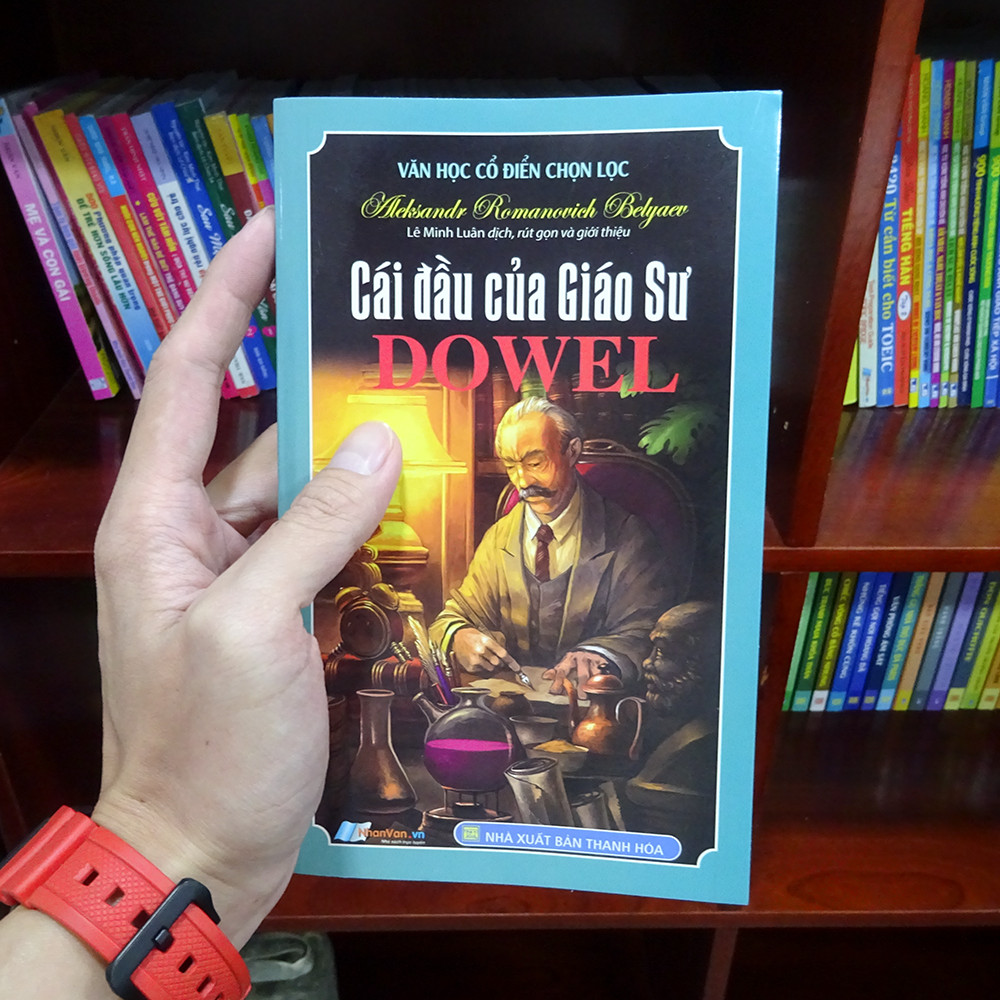 Sách - Cái Đầu Của Giáo Sư Dowel - Sách văn học độc quyền Nhân Văn