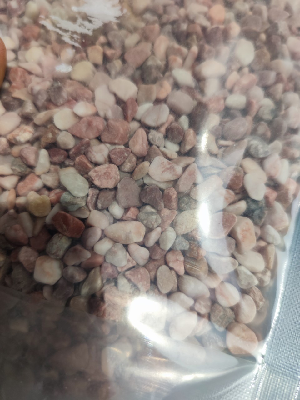 Gói 1kg - Sỏi hồng tự nhiên siêu dễ thương
