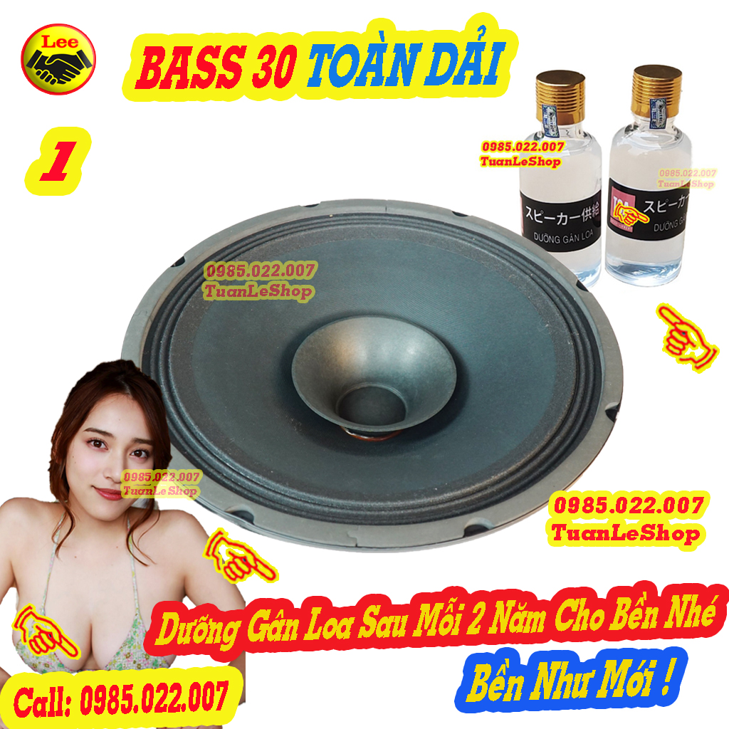 LOA BASS 30 TOÀN DẢI , LOA 3 TAC TOAN DAI TỪ 140 COIL 51 - GIÁ 01 LOA