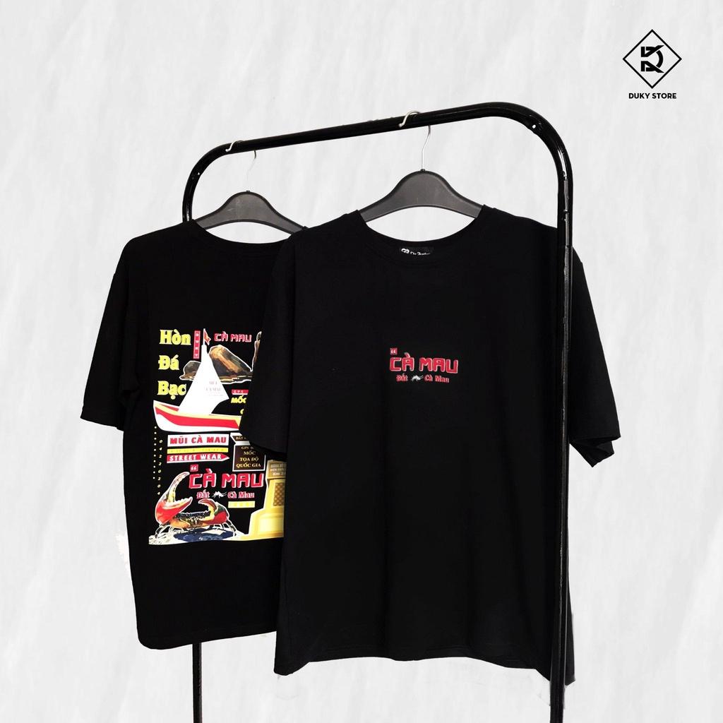 Áo thun Local Brand unisex in hình Cà Mau chất liệu cotton cao cấp - Duky Store