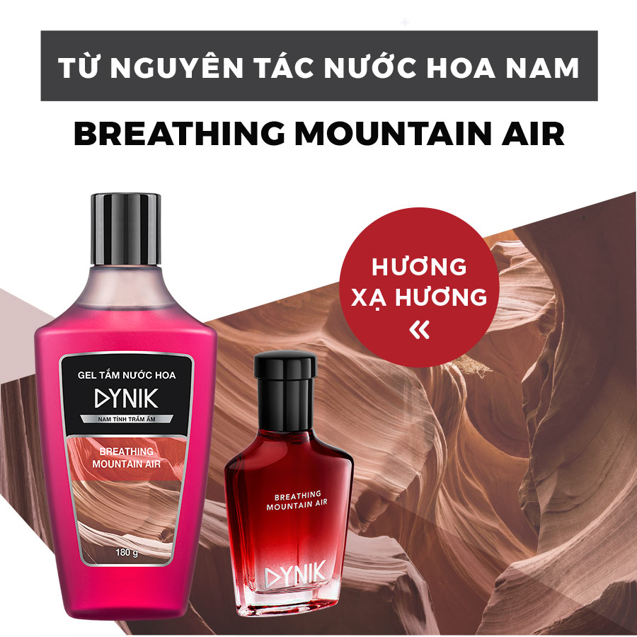 Gel tắm nam DYNIK Xạ Hương Trầm Ấm 180g