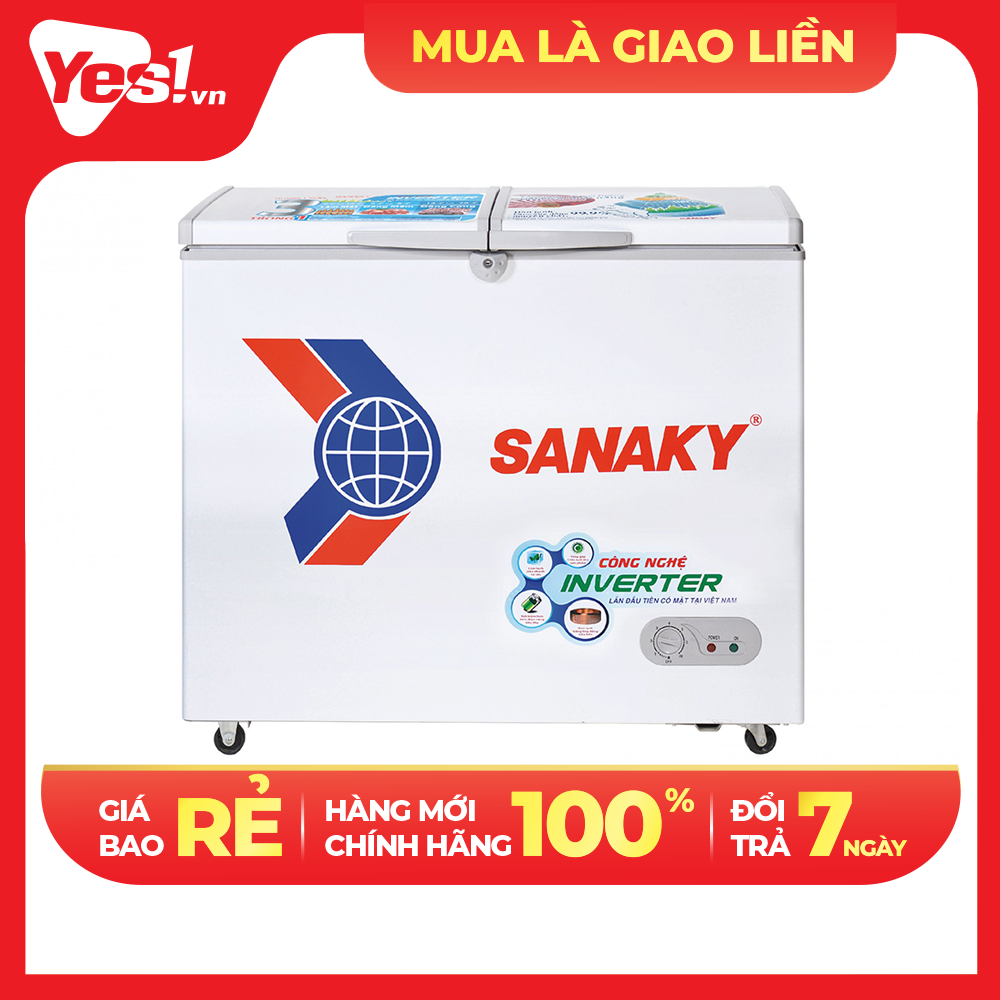 Tủ đông SANAKY 208 lít VH-2599A3 - Hàng Chính Hãng - Chỉ Giao Hồ Chí Minh