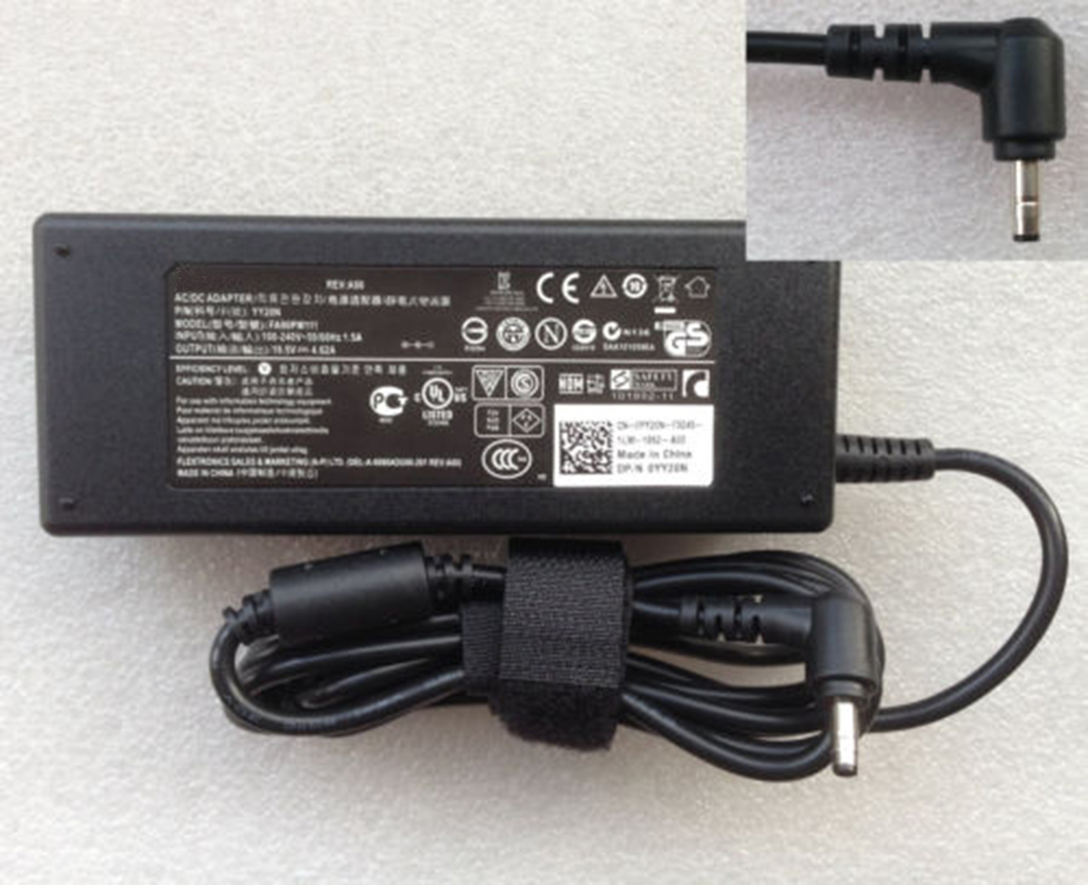 Sạc dùng cho Laptop DELL 19.5v - 4.62A Đầu đạn - Hàng nhập khẩu loại 1