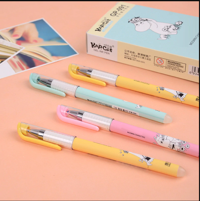 Bút Bi Nhật Bản Xóa Được, Bút Xóa Được Bút Bi Ma Thuật Viết Xong Xóa Nhiều Màu Dễ Thương