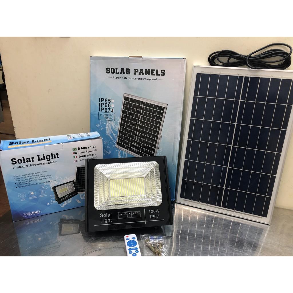 ĐÈN NĂNG LƯỢNG MẶT TRỜI PHA 300w, 200w, 100w, không mất tiền điện, tự động sáng tắt TUỔI THỌ 7-10 NĂM
