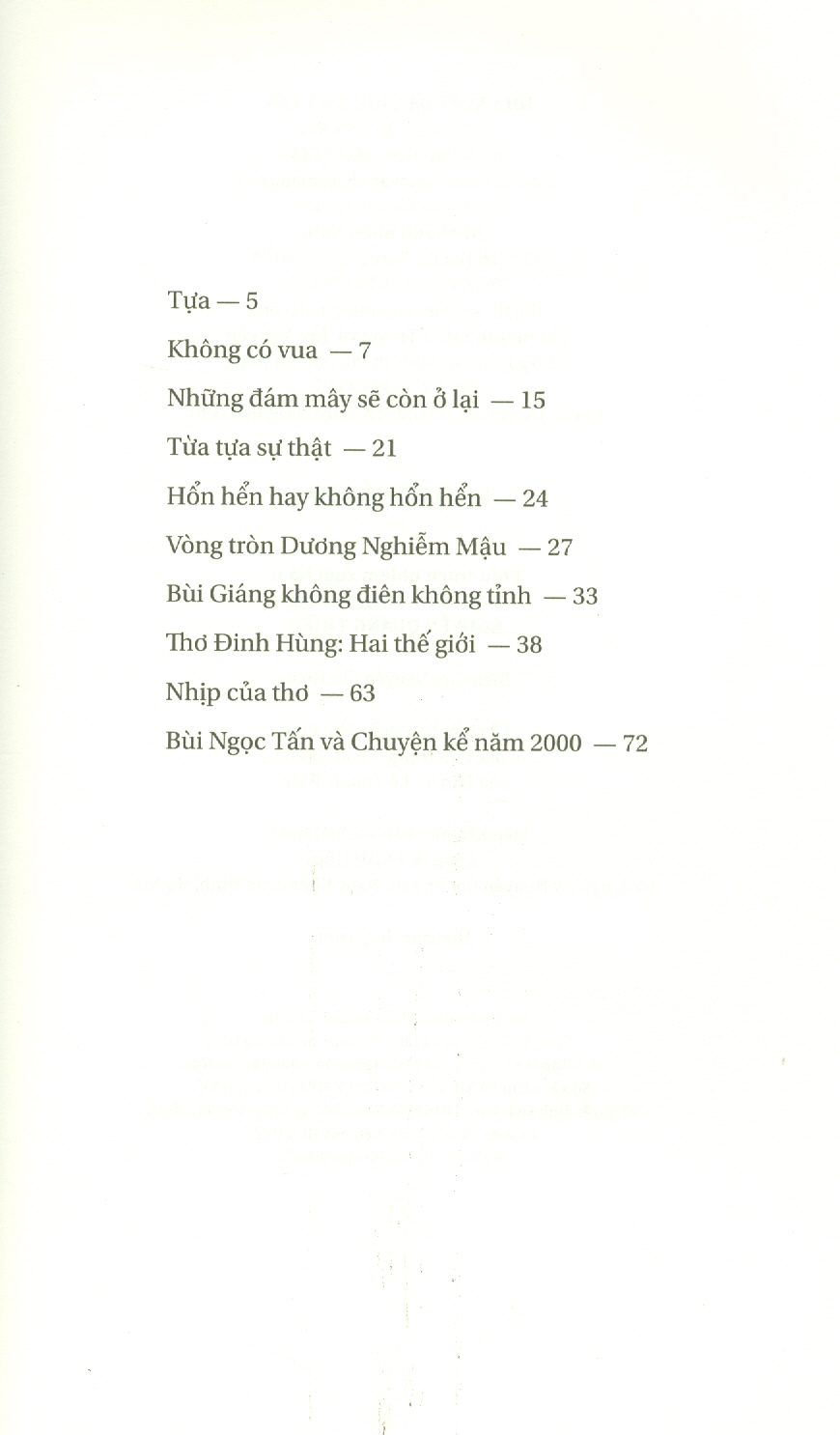 Không có vua - Cao Việt Dũng