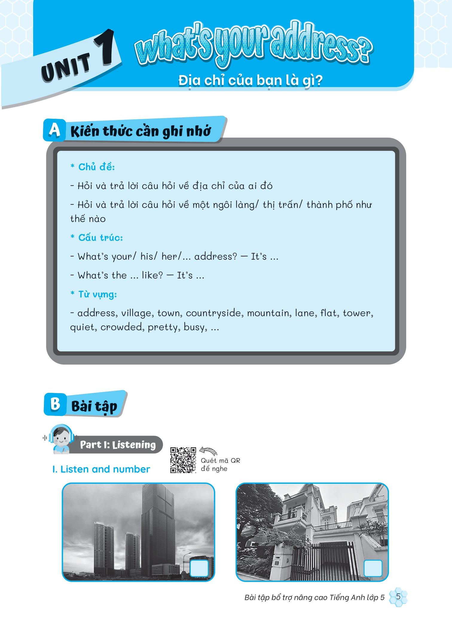 Bài Tập Bổ Trợ Nâng Cao Tiếng Anh Lớp 5