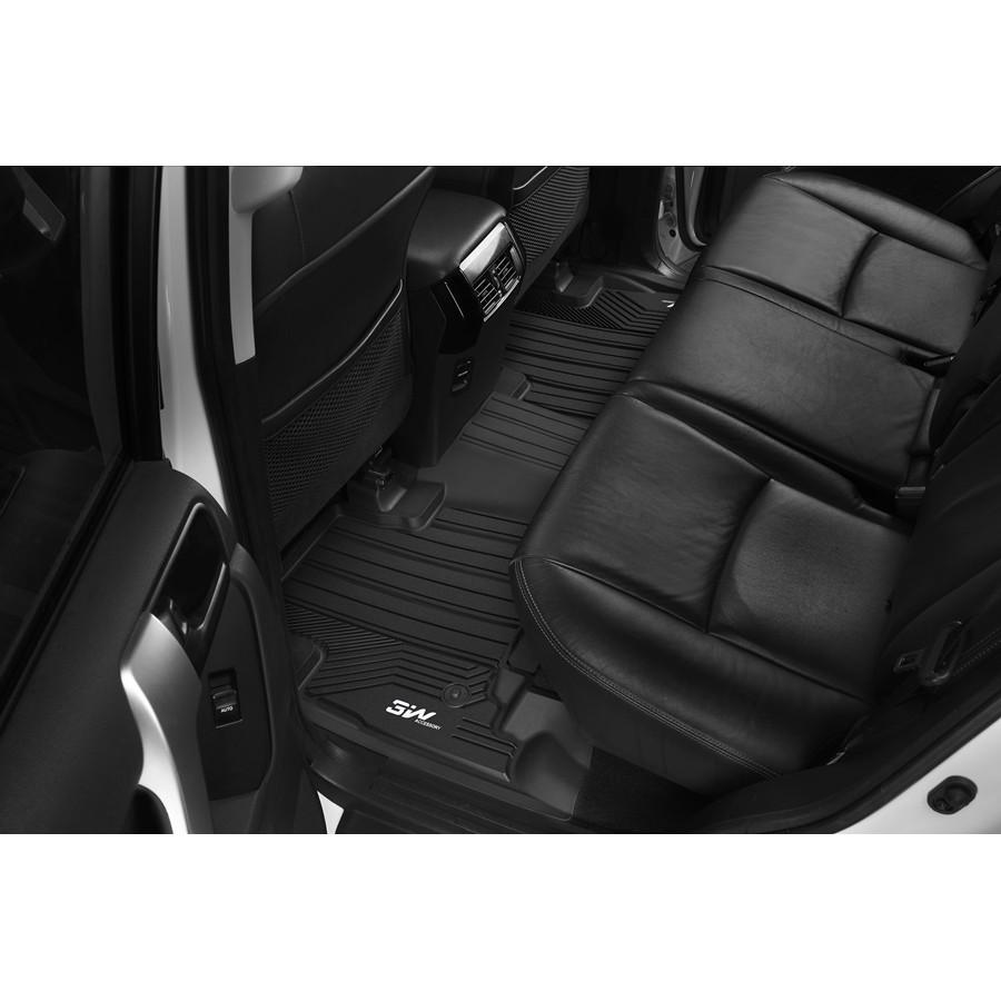 Thảm lót sàn ô tô TOYOTA RAV4 2013-2018 Nhãn hiệu Macsim 3W chất liệu nhựa TPE đúc khuôn cao cấp - màu đen
