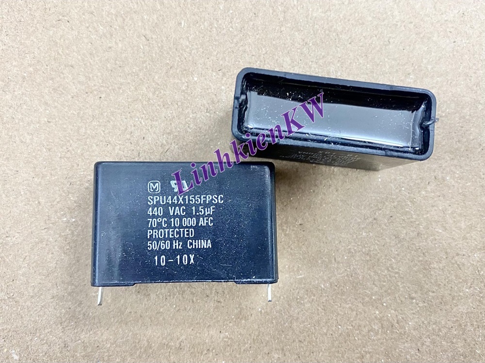 Tụ Quạt 1.5uf 440v chân kim cắm mạch mới chính gốc Pana 100%.