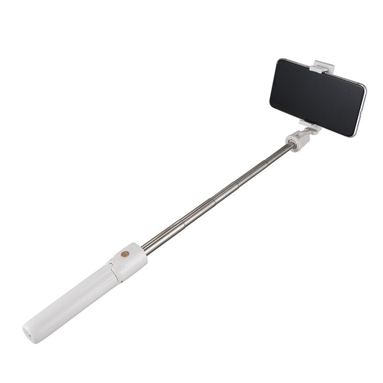 Gậy chụp ảnh 3 chân có bluetooth K10 chụp ảnh, selfie, tự sướng bằng remote và kẹp xoay 360 độ - Hàng Chính Hãng