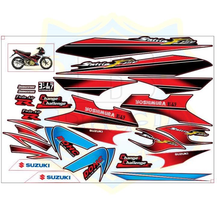 Tem rời xe satria xăng cơ đời đầu