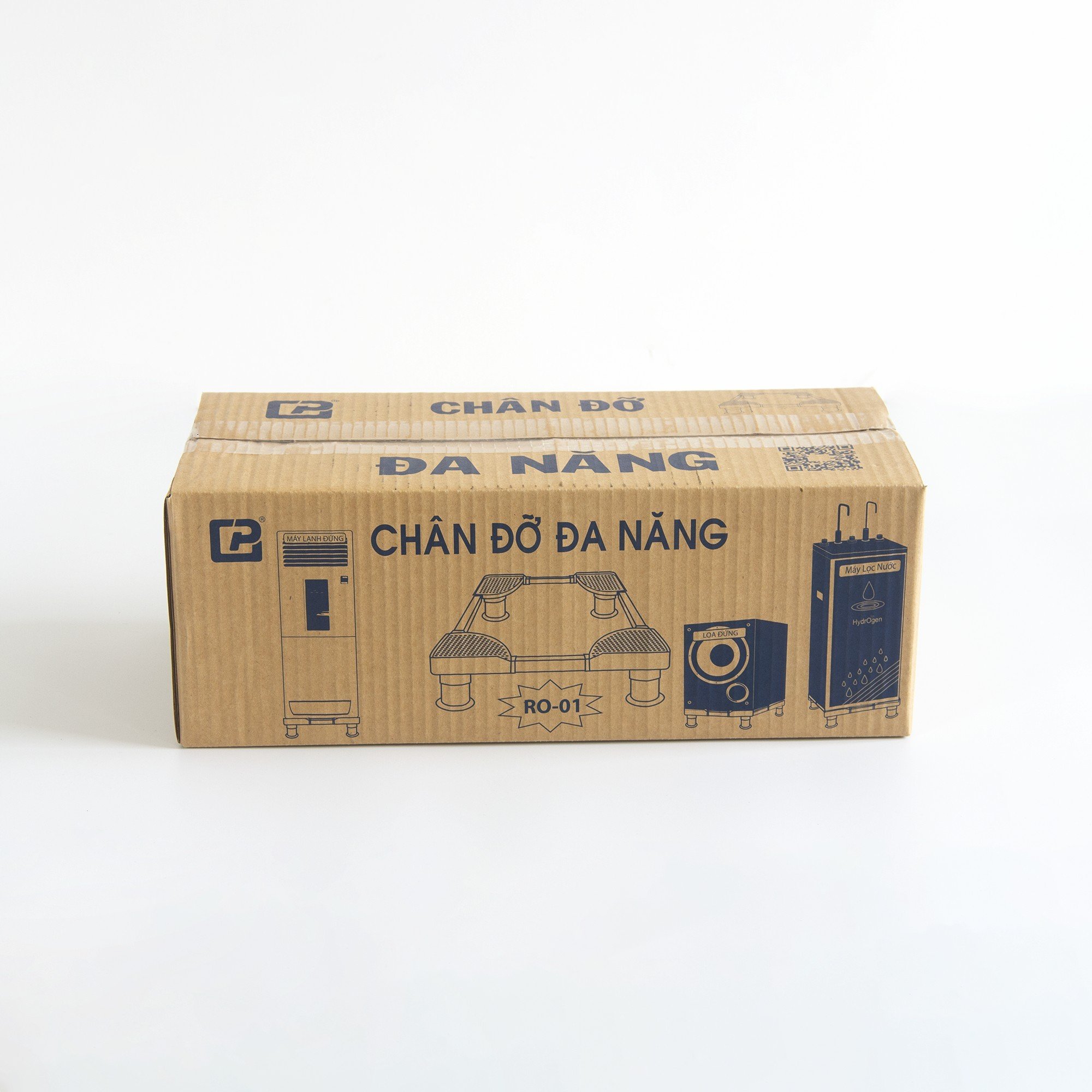 Chân đế máy nước lọc RO-01 đa năng inox cao cấp chống rung có thể điều chỉnh kích thước 30x46 cm- Hàng Chính Hãng