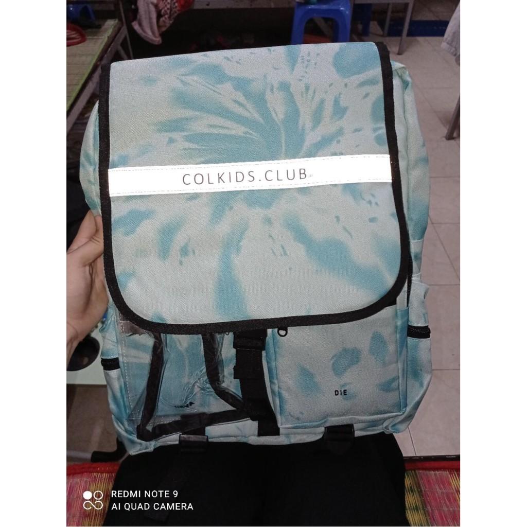 Balo Đi Học SS3 Colkids Tie Dye - Màu Xanh Loang Thời Trang Siêu Hot