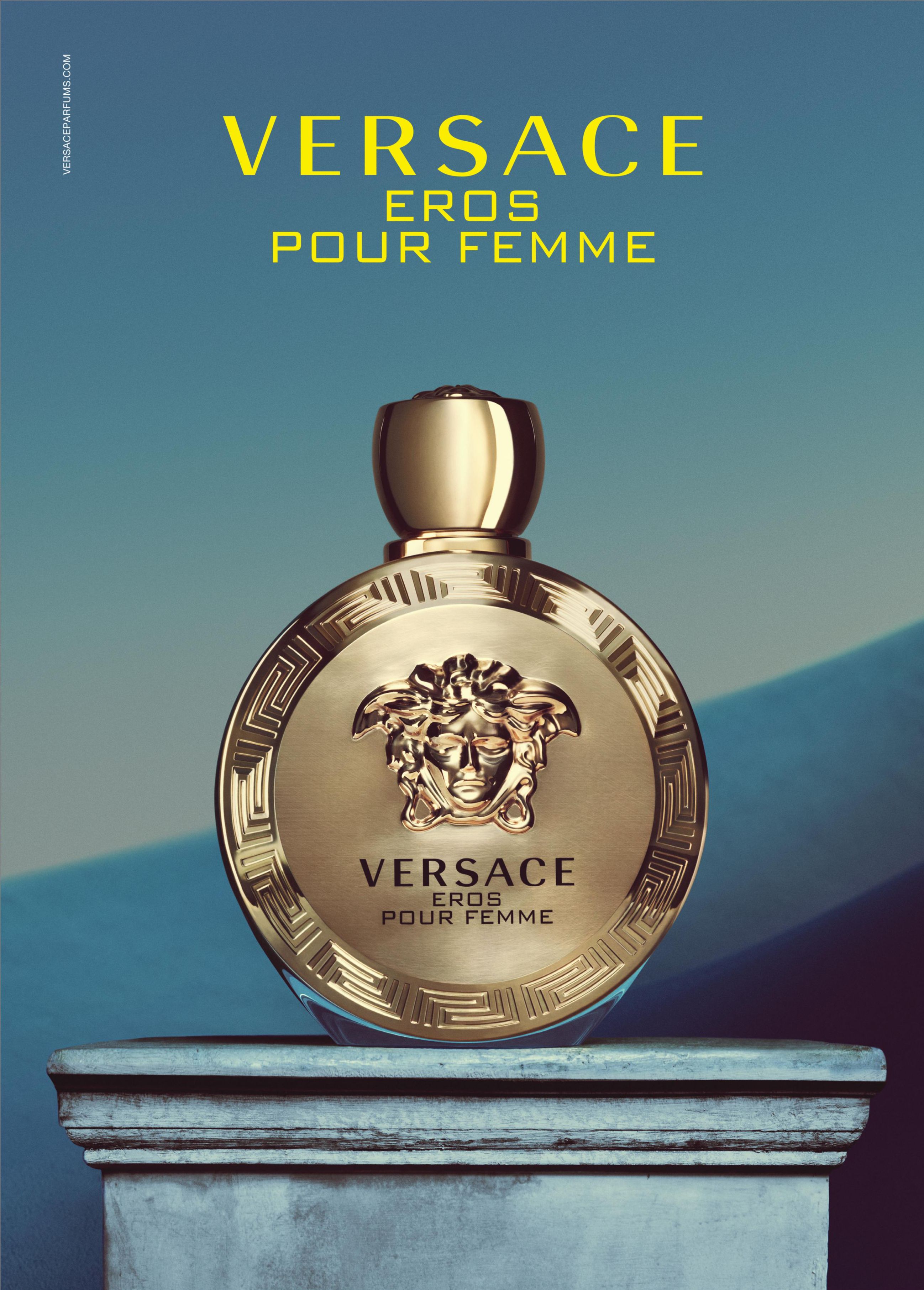 Nước hoa nữ cao cấp VERSACE Eros Pour Femme EDP 100ml hương Hoa - Gỗ - Xạ Hương