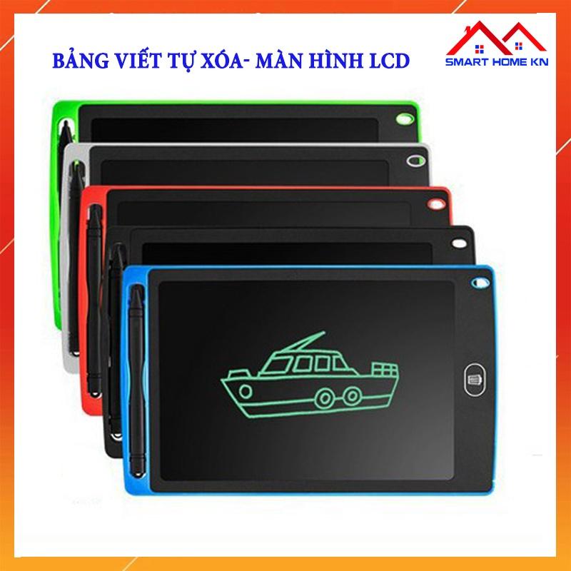 Bảng viết tự xóa thông minh vẽ điện tử lcd led dạ quang cho bé loại 8,5 inch