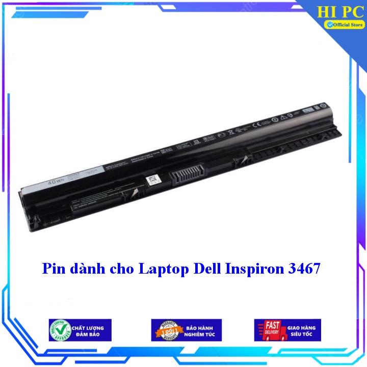 Pin dành cho Laptop Dell Inspiron 3467 - Hàng Nhập Khẩu