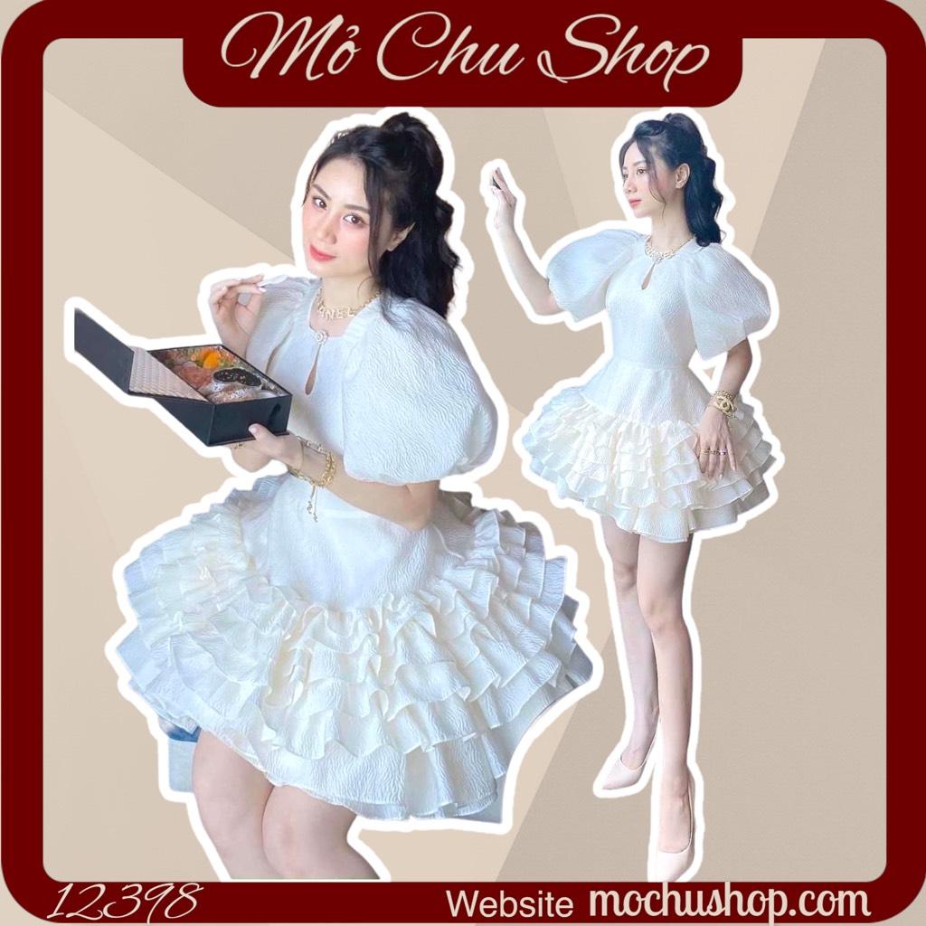 ĐẦM XÒE GẤM TAY BỒNG TÙNG BÈO 12398