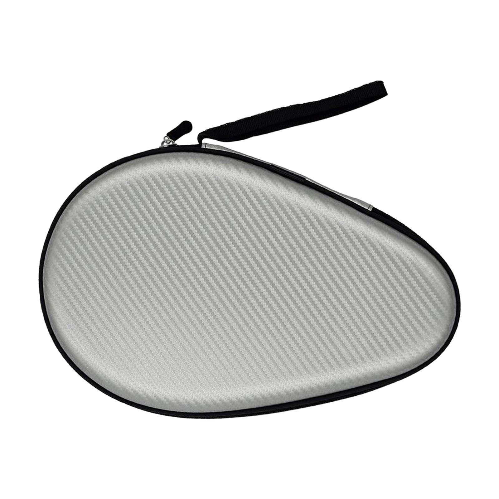 Table Tennis Racket Bag EVA Wear Resistant Sturdy for Outdoor Training