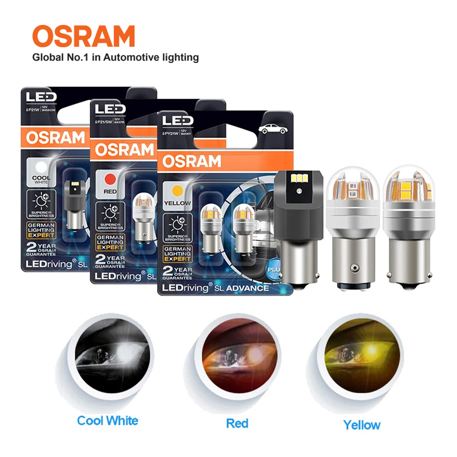 Combo 2 Bóng Đèn Led Tín Hiệu AUX OSRAM P21 12V  - Nhập Khẩu Chính Hãng