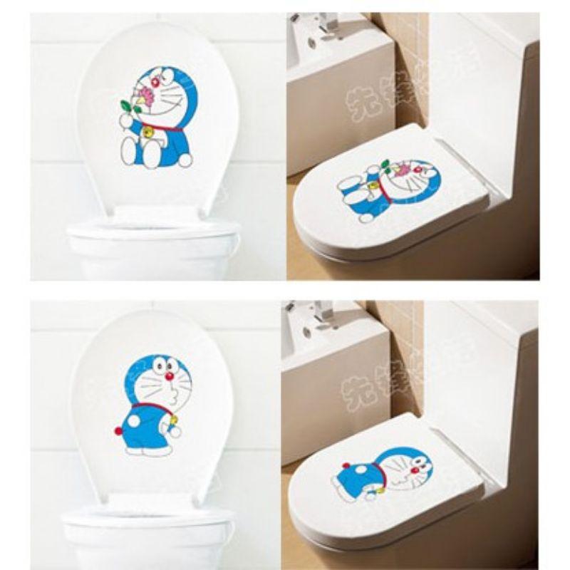 DECAL DÁN NẮP BỒN CẦU DOREMONDORAEMON HOUSE