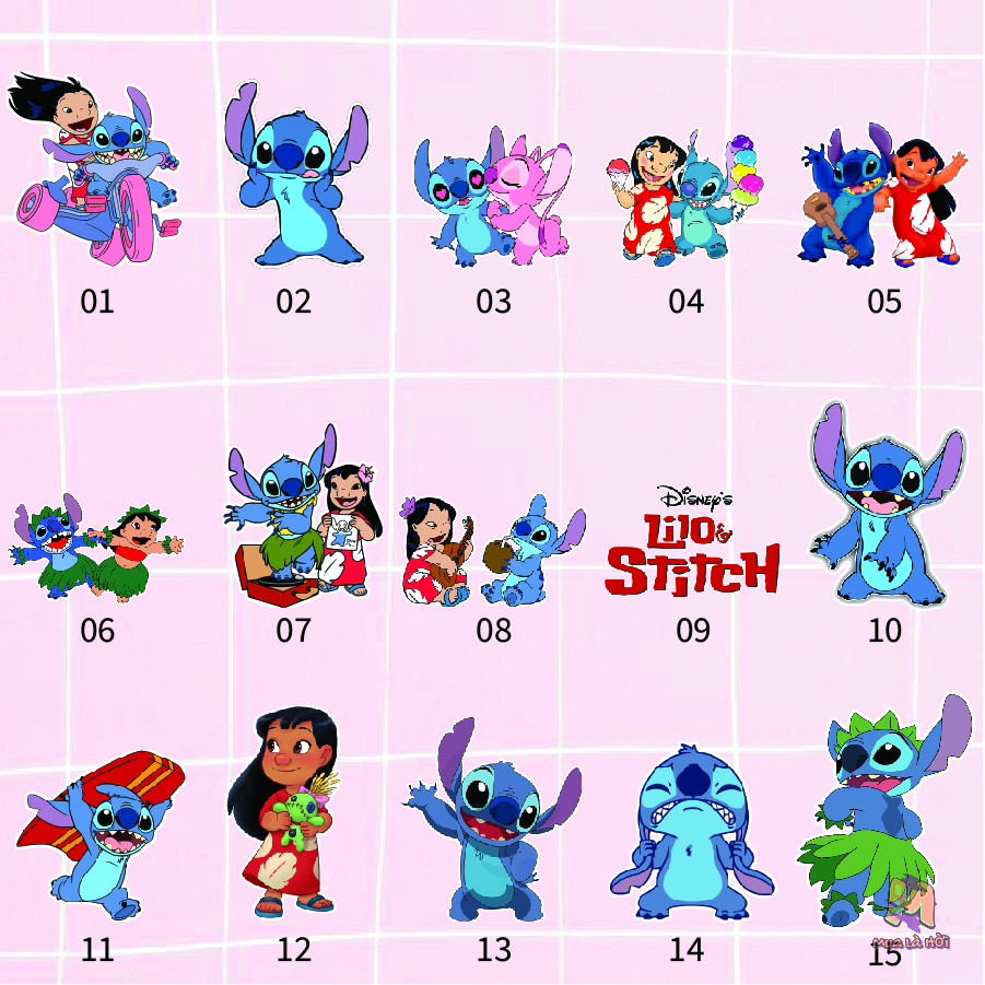 Túi Tote in hình chủ đề Lilo &amp; Stitch