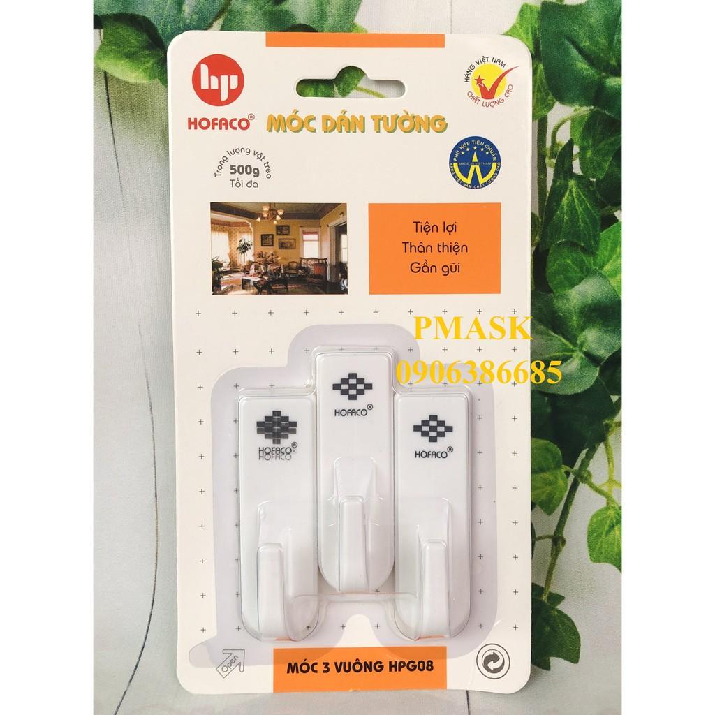 Móc treo dính tường bằng nhựa cao cấp