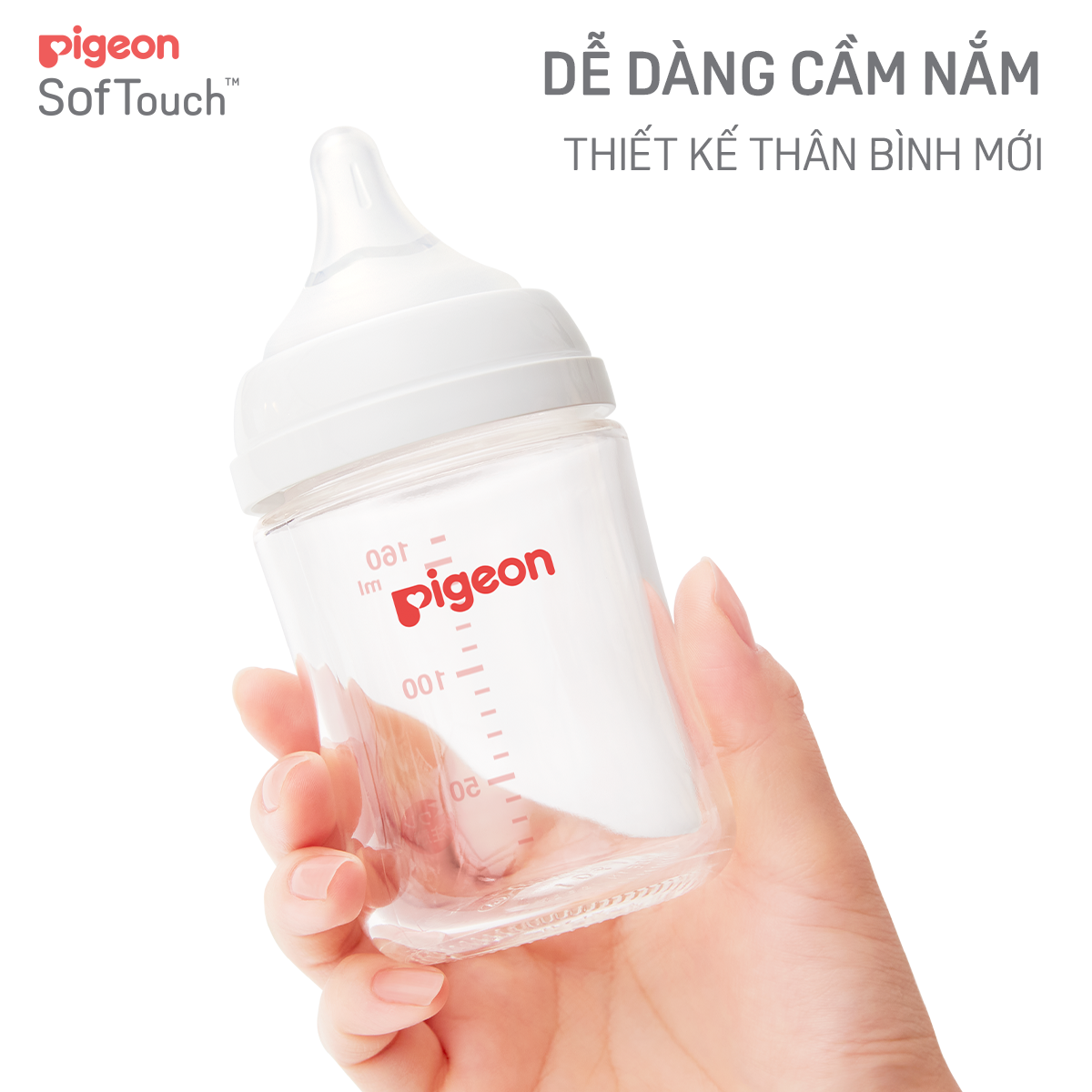 Bình sữa Pigeon PPSU Plus thế hệ III phiên bản Nhật hình Cây 160ml/240ml