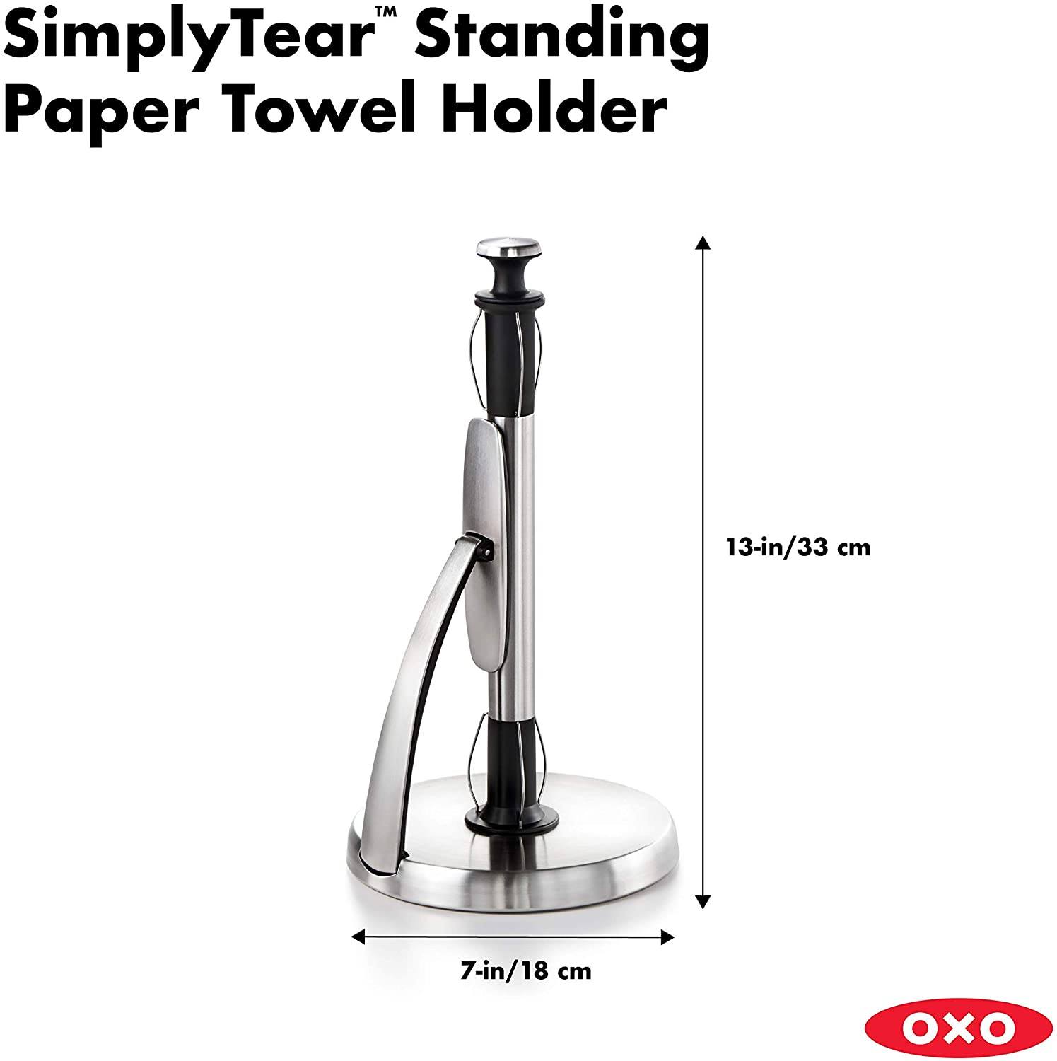 Dụng Cụ Kẹp Giấy Nhà Bếp OXO, Chất Liệu Thép Không Gỉ, Sang Trọng, Nhập Đức