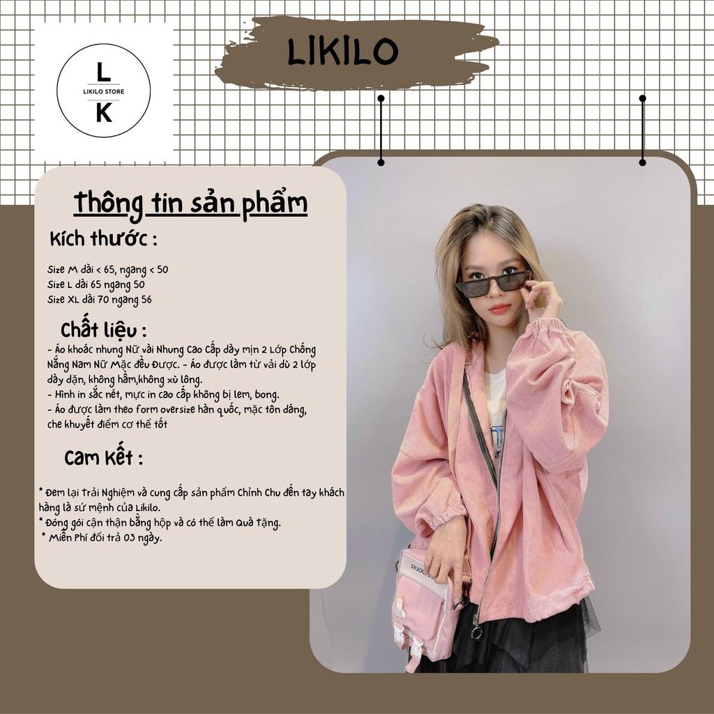 Áo khoác nhung Nữ vài Nhung Cao Cấp -  K027