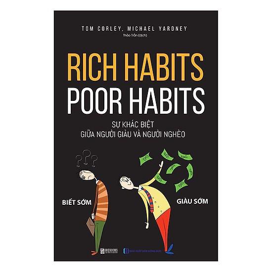 Sách Rich Habits Poor Habits Sự khác biệt giữa người giàu và người nghèo