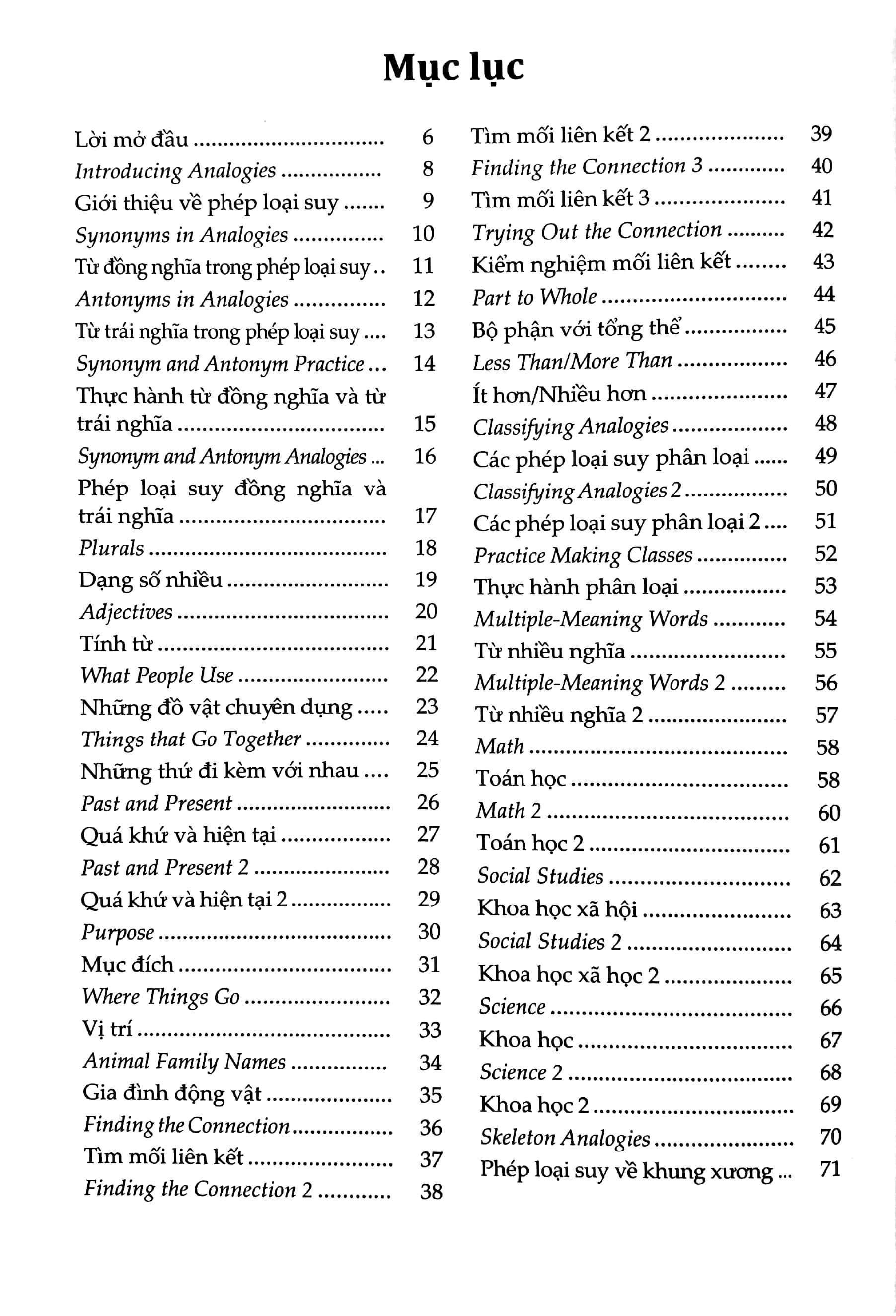 Analogies for Critical Thinking (tập 3)