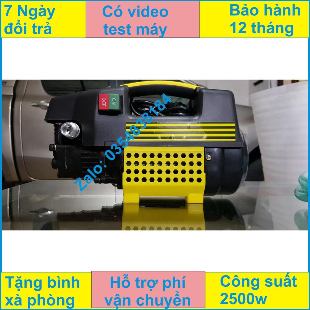 Máy xịt rửa mini - máy rửa xe sakura - 1800W - motor từ- tự hút nước