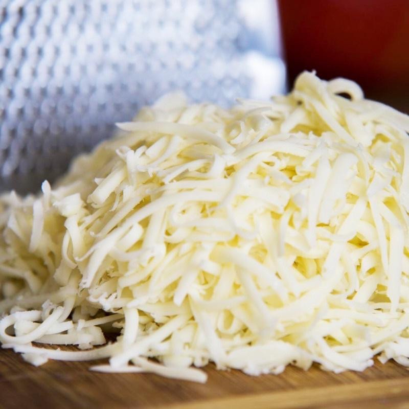 Phô mai Mozzarella bào sợi làm pizza, bánh gạo cay, nướng hải sản phô mai - 100g