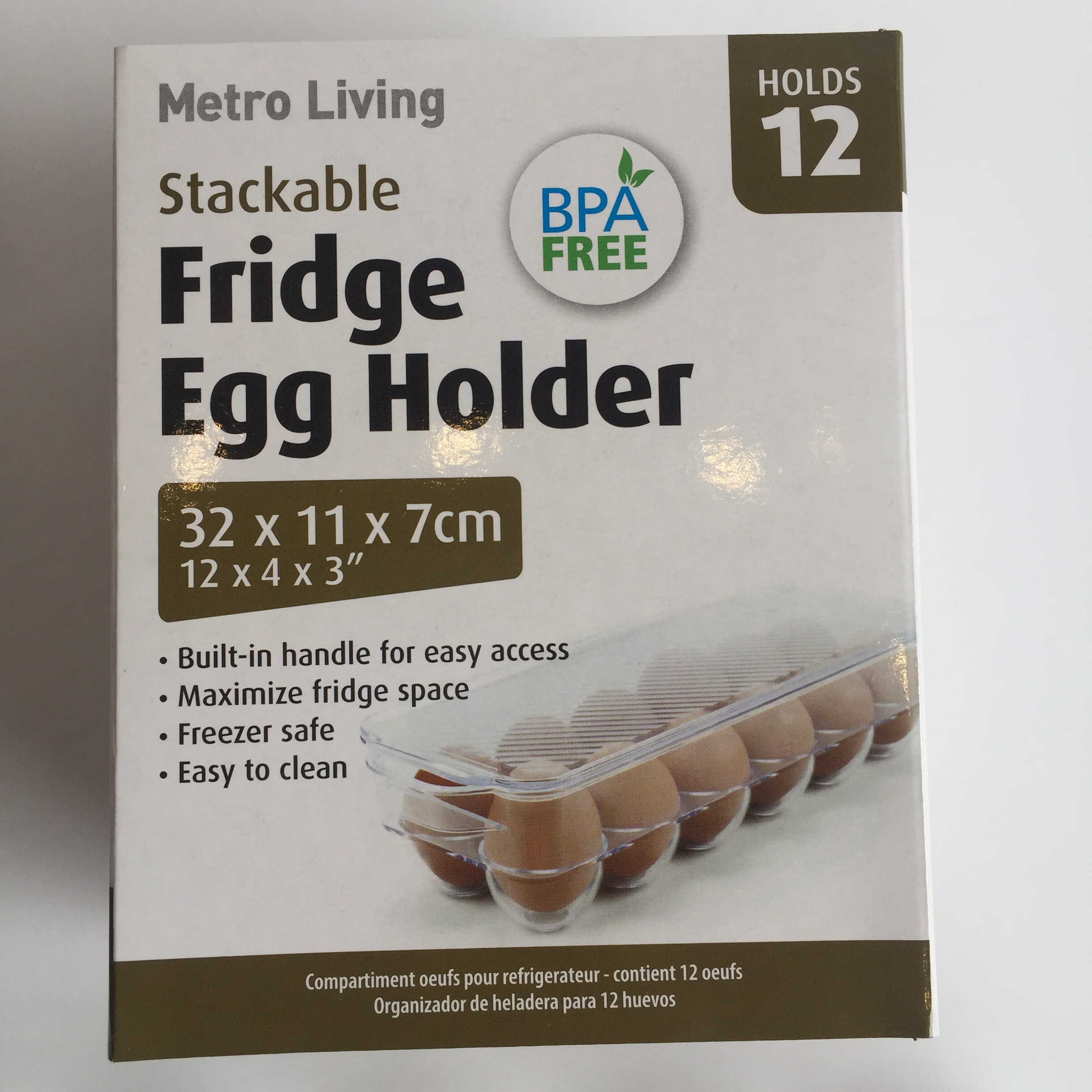 Khay Đựng 12 Trứng Trong Tủ Lạnh Uncle Bills KS1314