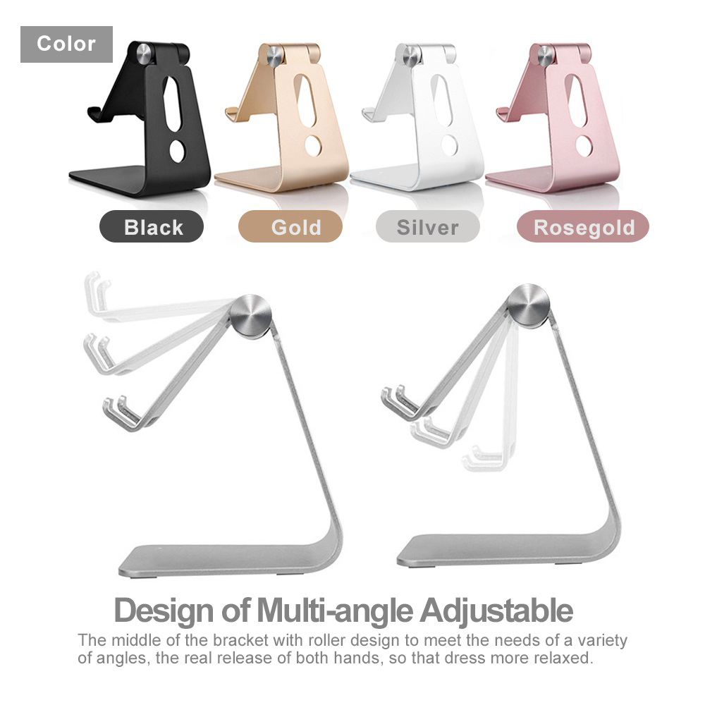 Giá đỡ điện thoại smatphone hợp kim nhôm Holder One Hot nguyên khối - Hàng nhâp khẩu