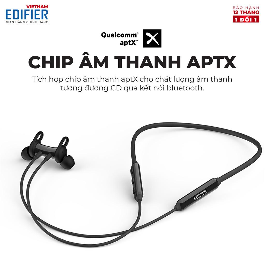 Tai nghe Bluetooth 5.1 EDIFIER W200BT Plus Âm thanh Stereo Chống nước IP54 - Hàng chính hãng